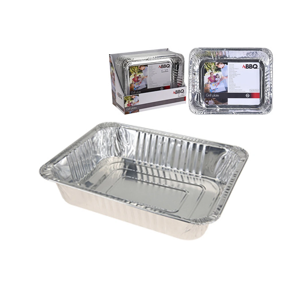 Forme din aluminiu BBQ 1buc, 36X29X7.5cm