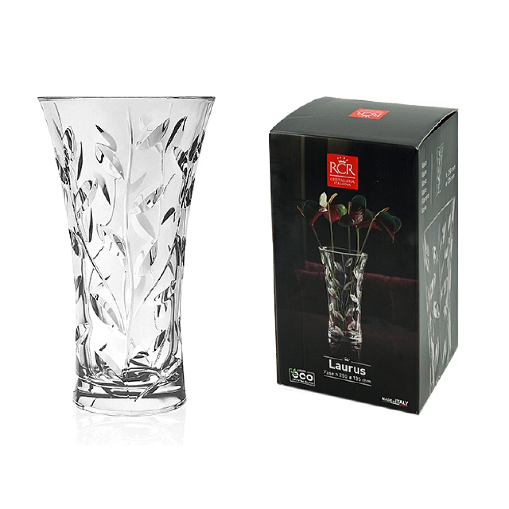 Vaza din cristal Laurus D14cm, H25сm