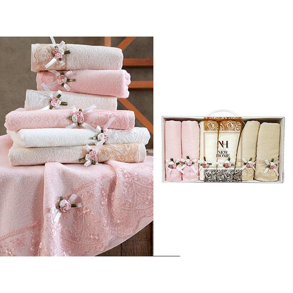 Set prosoape 6buc, 30X50cm NH, Bumbac