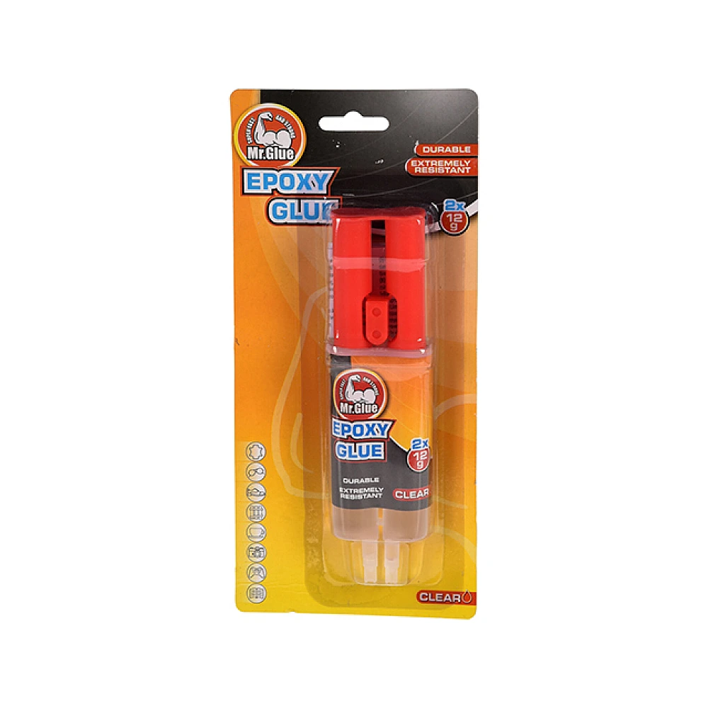 Lipici epoxidic cu 2 componente 12g+12g