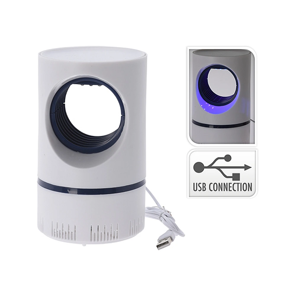Capcana pentru tantari D9cm cu ventilator de aspiratie usb 16.4cm