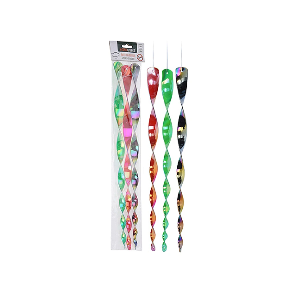 Set sperietori de pasari 3buc 45.5X3cm, multicolore