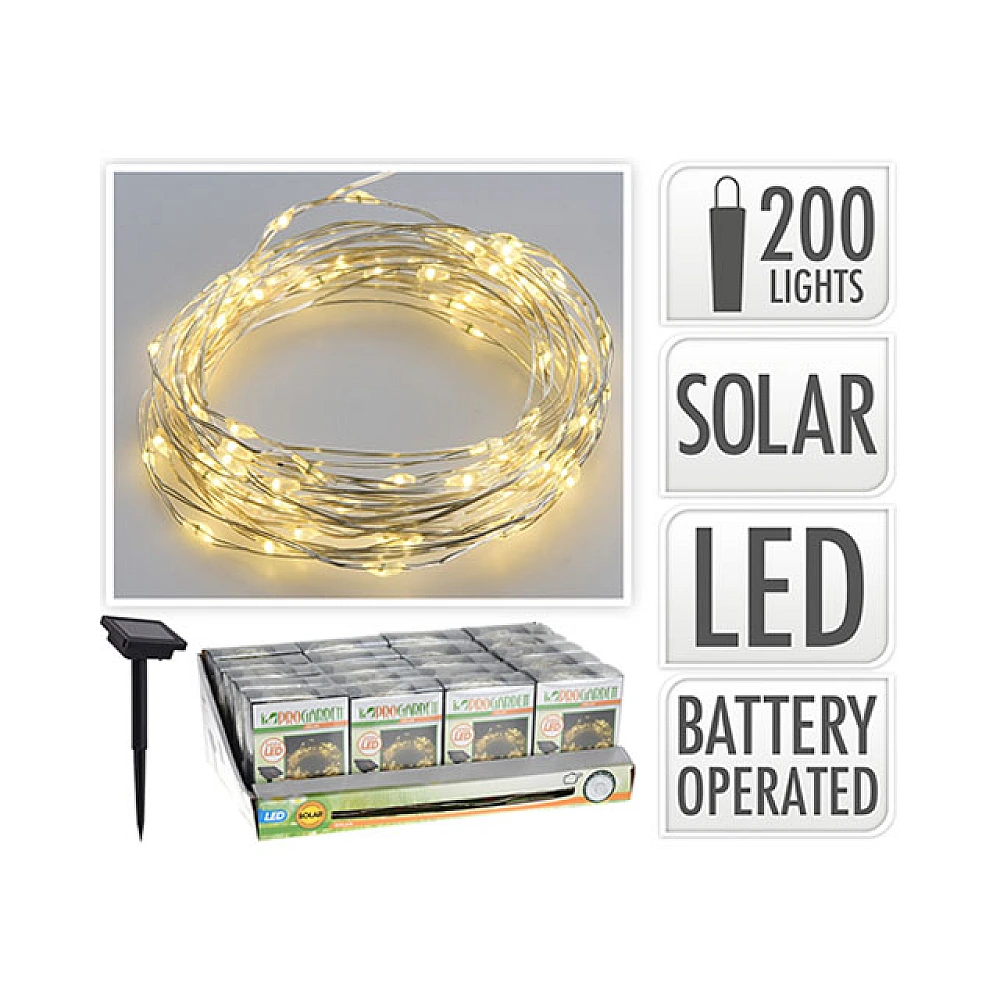 Luminite pe baterie solara 