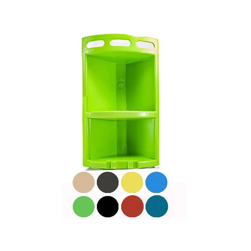 Raft de colt cu 2 nivele Jagiello 15X15X38cm, plastic
