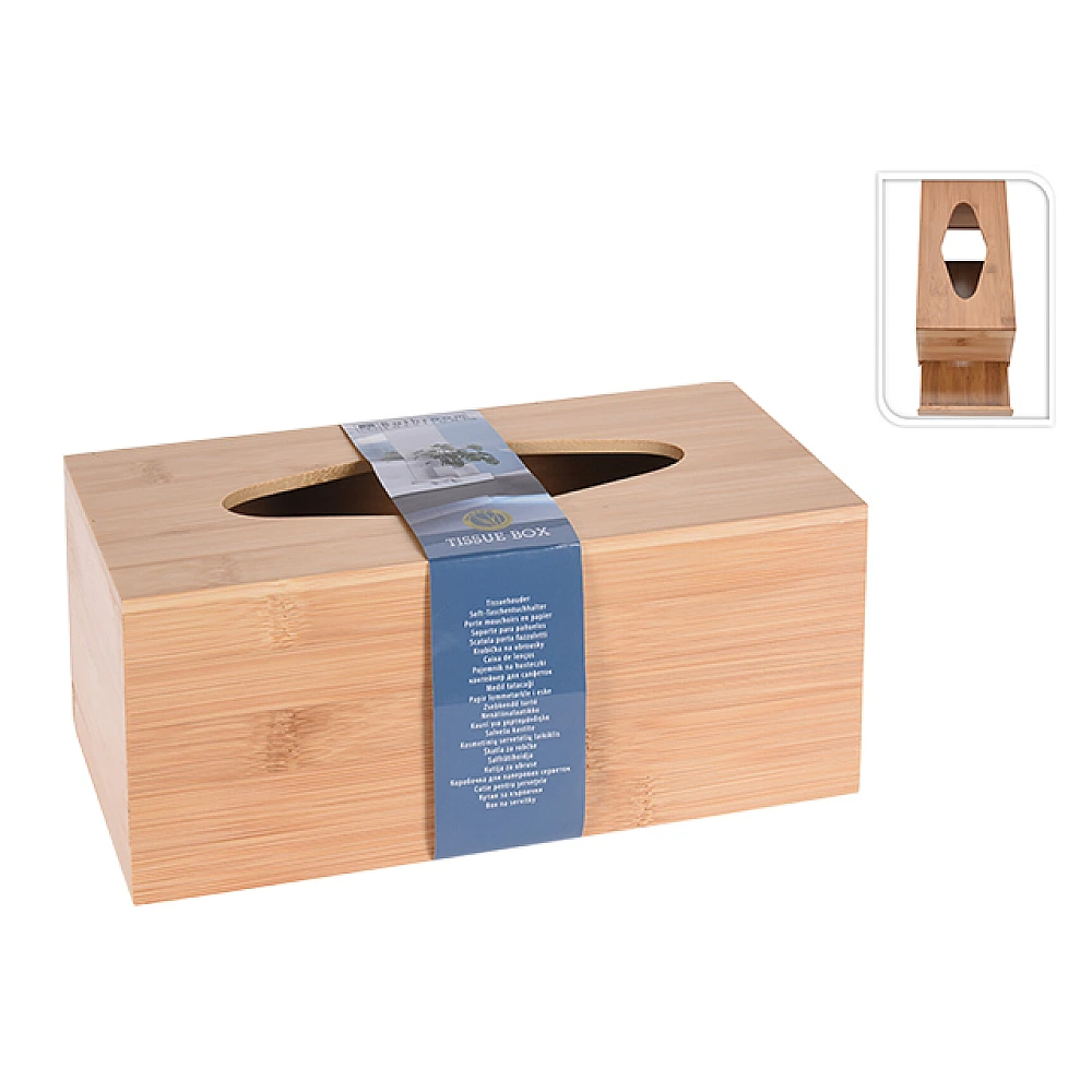 Cutie pentru servetele 24.5X12.5X11cm, din bambus