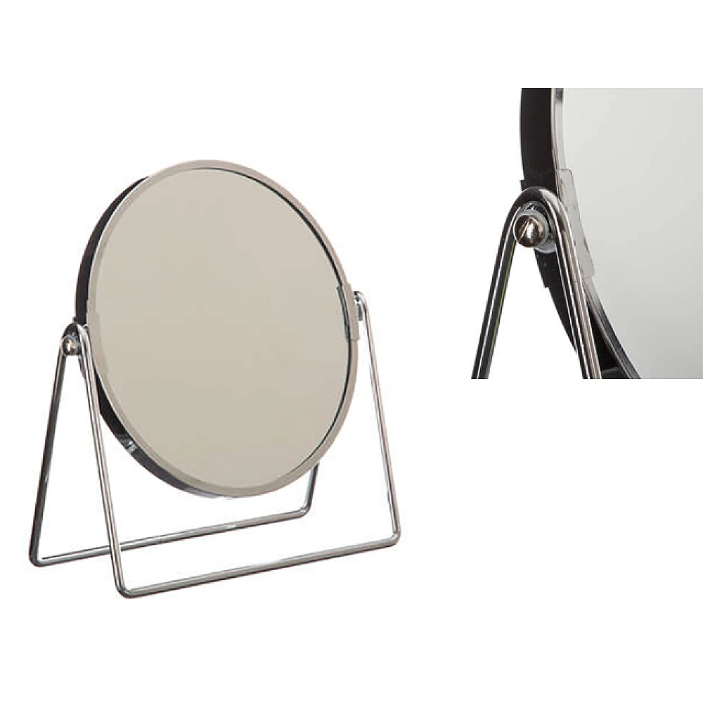 Oglinda de masa cu două fete Five D17cm, cromat