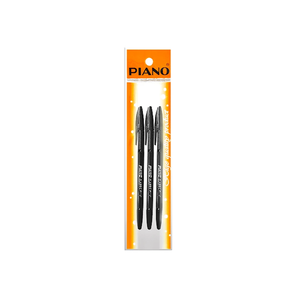 Set pix cu bila PT-1147B soft ink,1mm, 3buc, negru