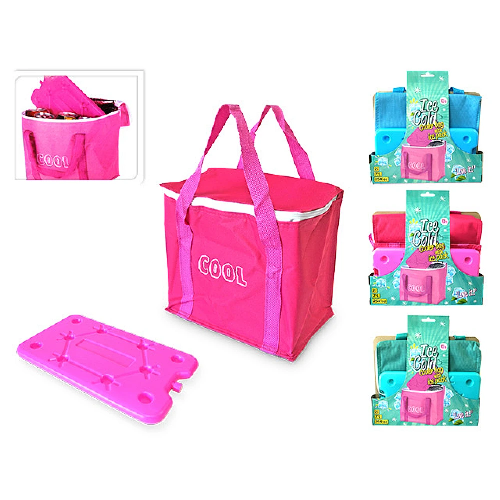 Geanta-frigorifica textila EH 7.5l, element de racire 800g plat