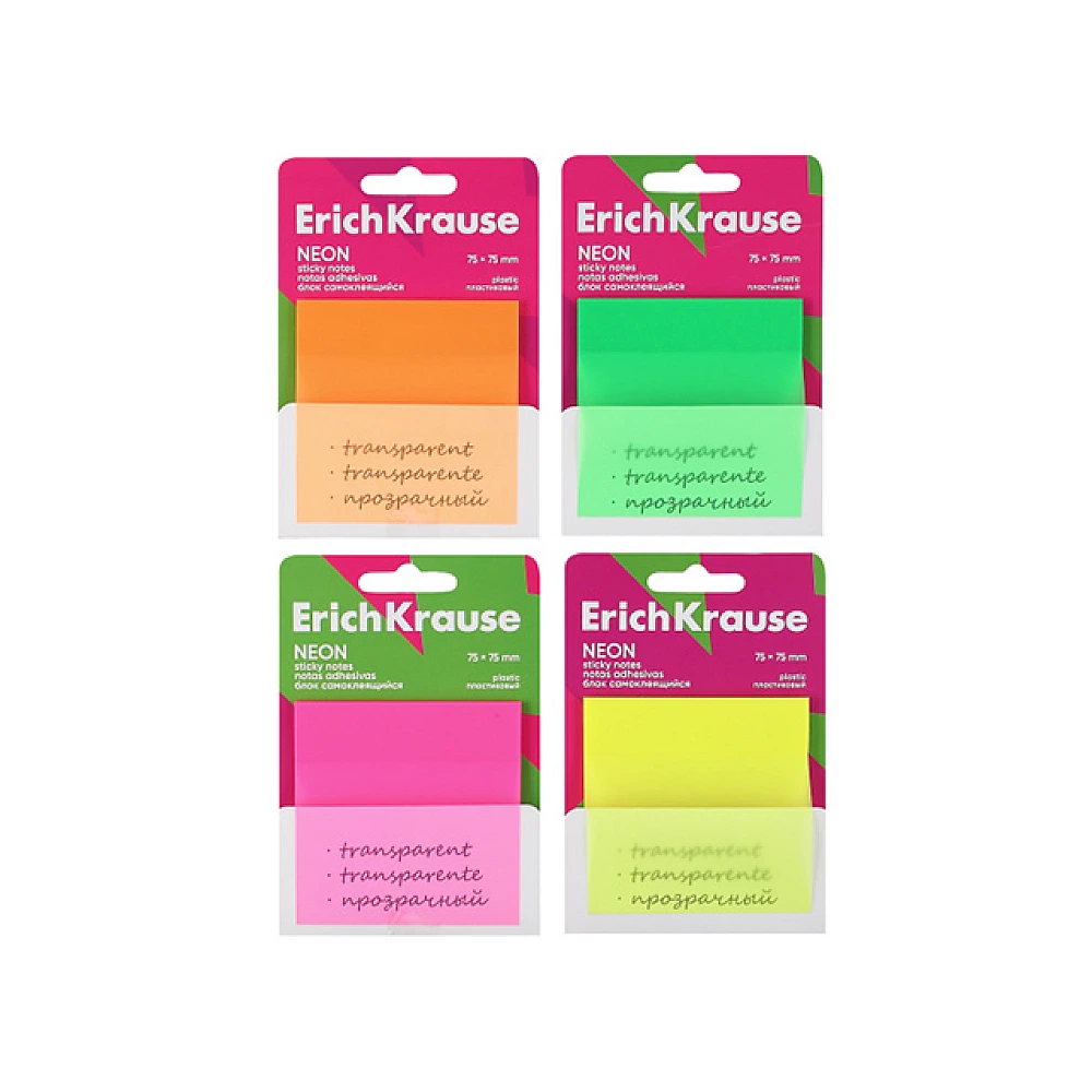 Memory Stick ErichKrause Neon, 75X75 mm, 50 foi
