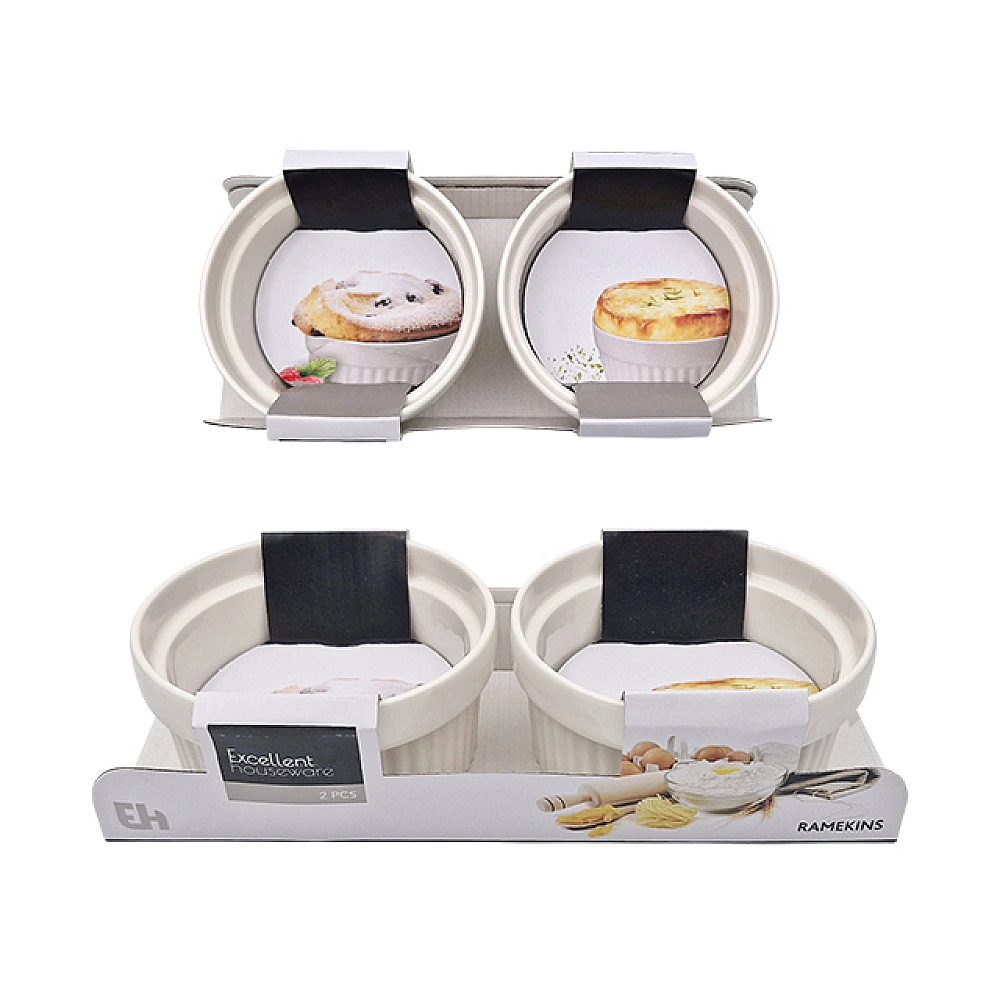 Set forme pentru copt si servire EH, 2 buc, 260 ml, ceramica