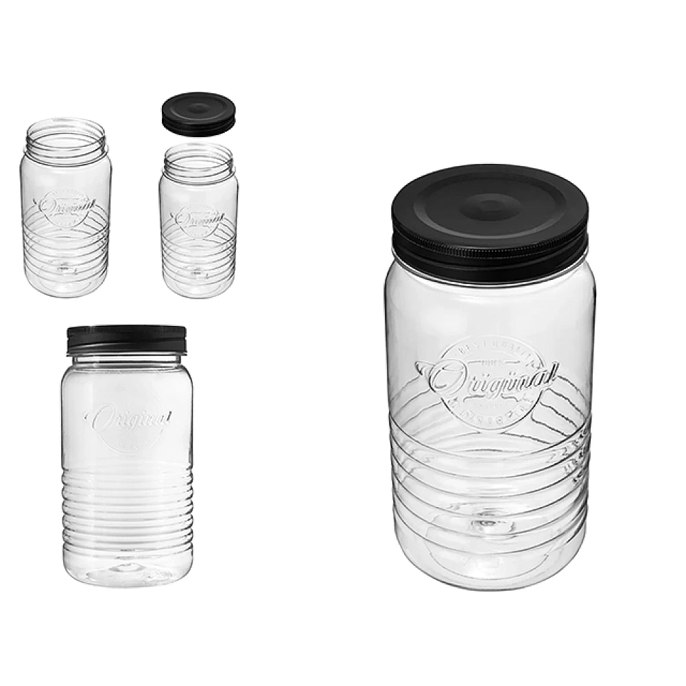 Borcan Phibo Original 1.3l, capac twist-off, negru