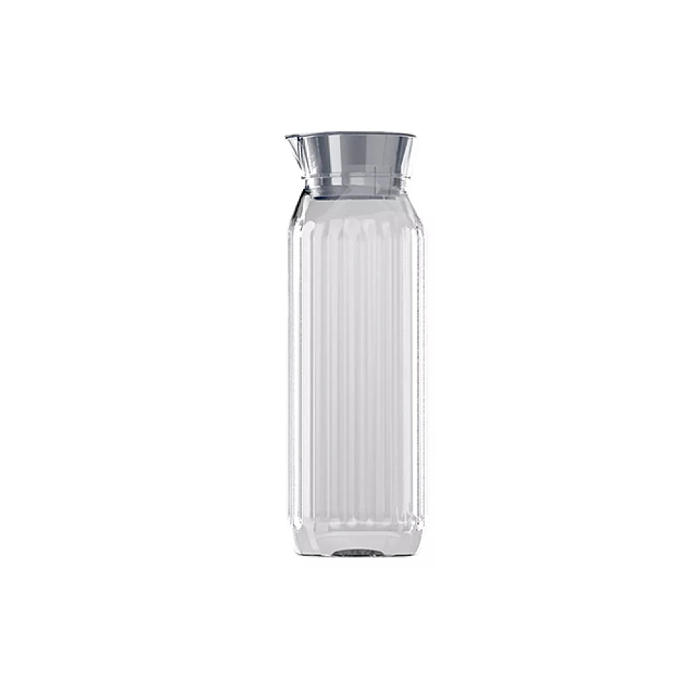 Carafa cu capac Phibo Rossi 1.4l, metalic gri
