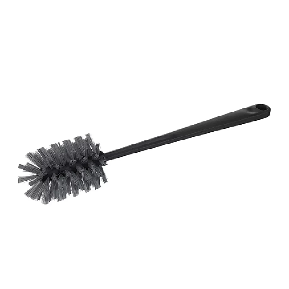 Perie pentru spalarea borcanelor Econova, 4.8X4.8X33.2cm, gri inchis
