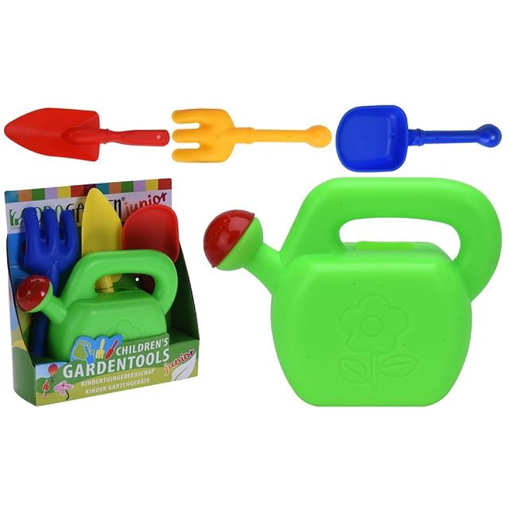 Set instrumente pentru nisip cu stropitoare 4buc, plastic