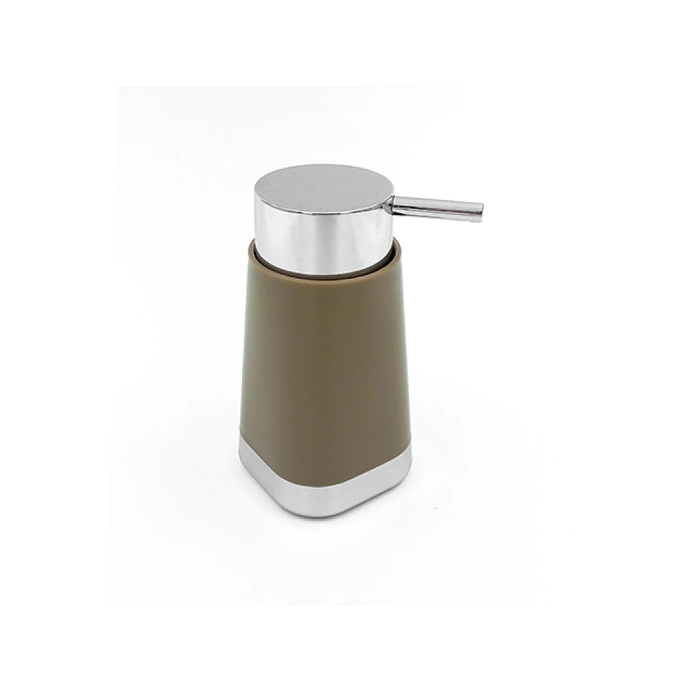 Dozator pentru săpun Tendance 130ml, bază cromată, gri