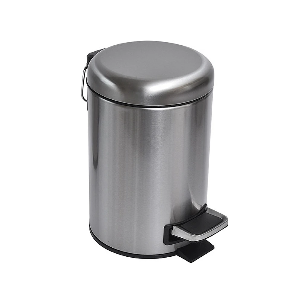 Cos pentru gunoi cu pedala Tendance 3l 23X25.5cm, crom, soft close