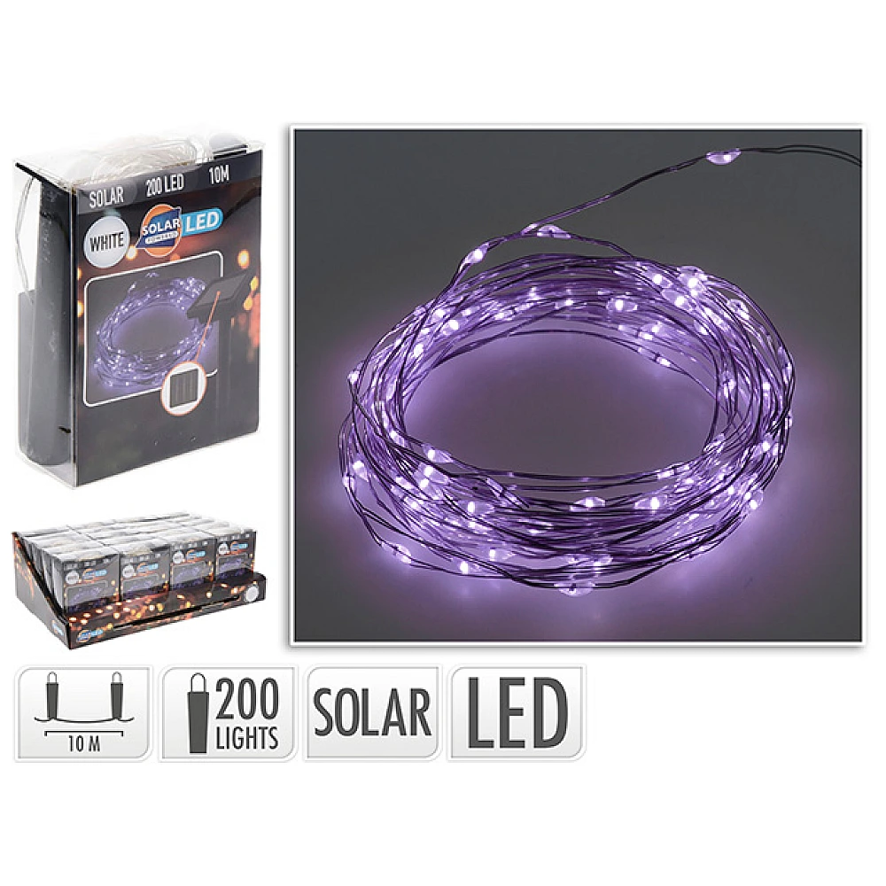 Luminite pe baterie solara 