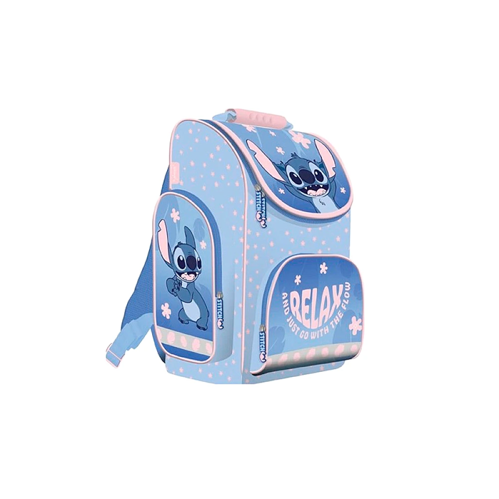 Ghiozdan scolar St. Majewski Stitch - Relax 27.5X16X35.5cm