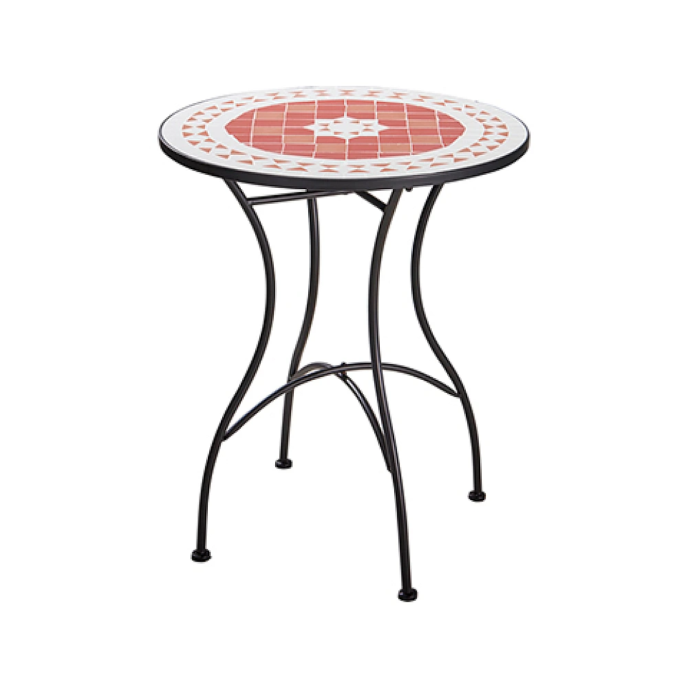 Masa Bistro Mozaic 60X72cm, metal/piatra