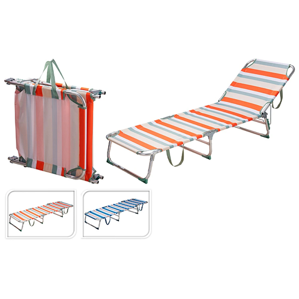 Pat pliant 187X57X29 cm pentru camping, max. 110kg
