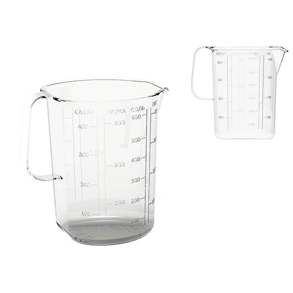 Recipient de masurare Filalex 0.5l transparenta