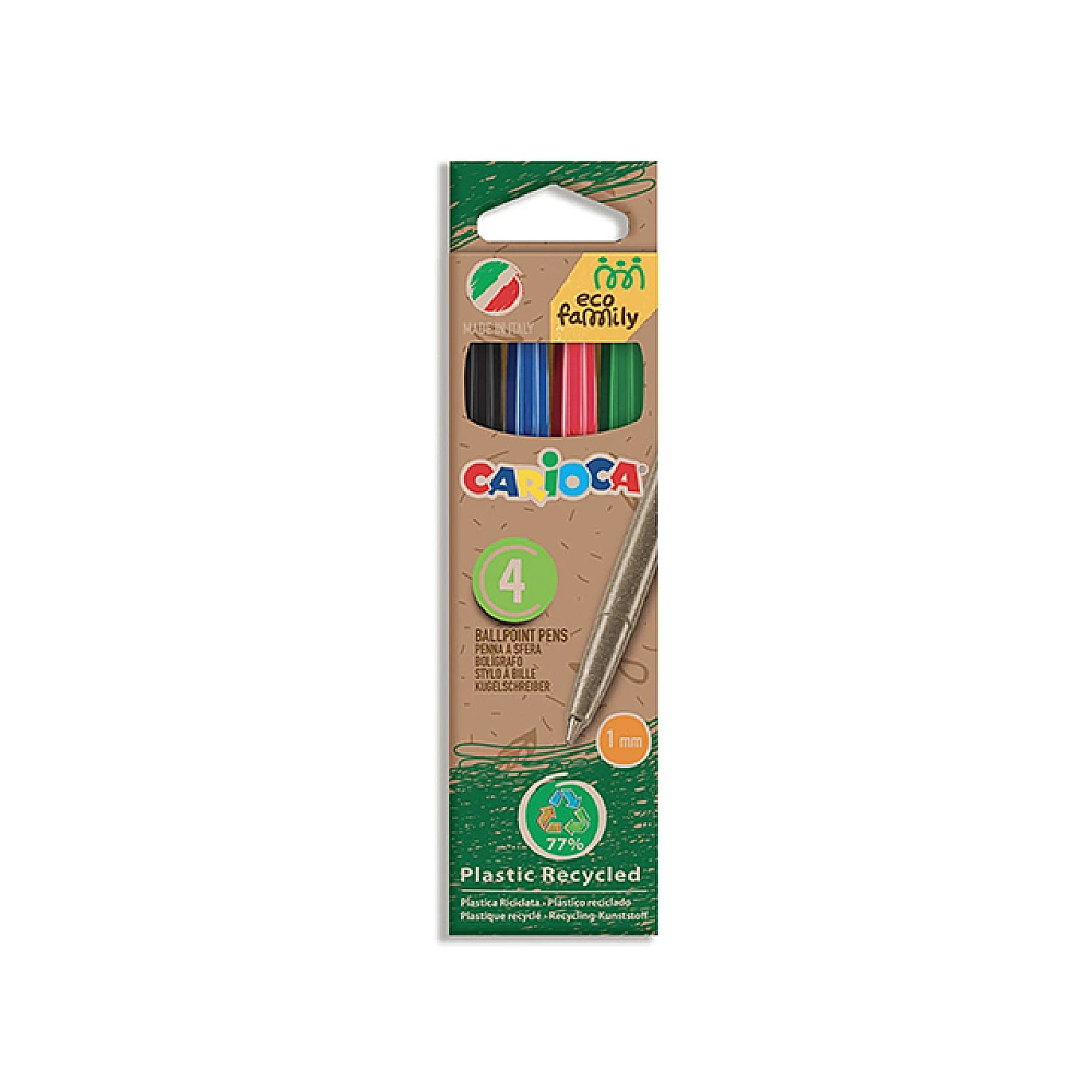 Set pix cu bila Carioca EcoFamily 4цвета