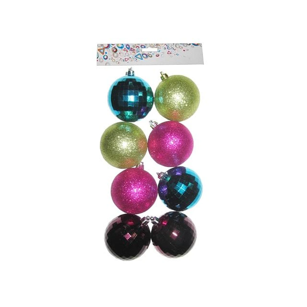 Set globuri pentru brad 8buc 