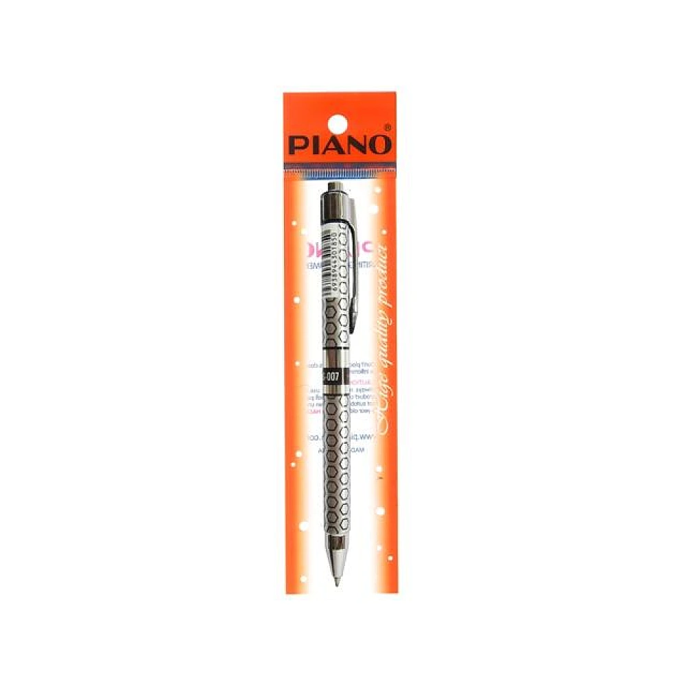 Pix cu gel PS-007 soft ink 0.5mm (f), bleu, argint