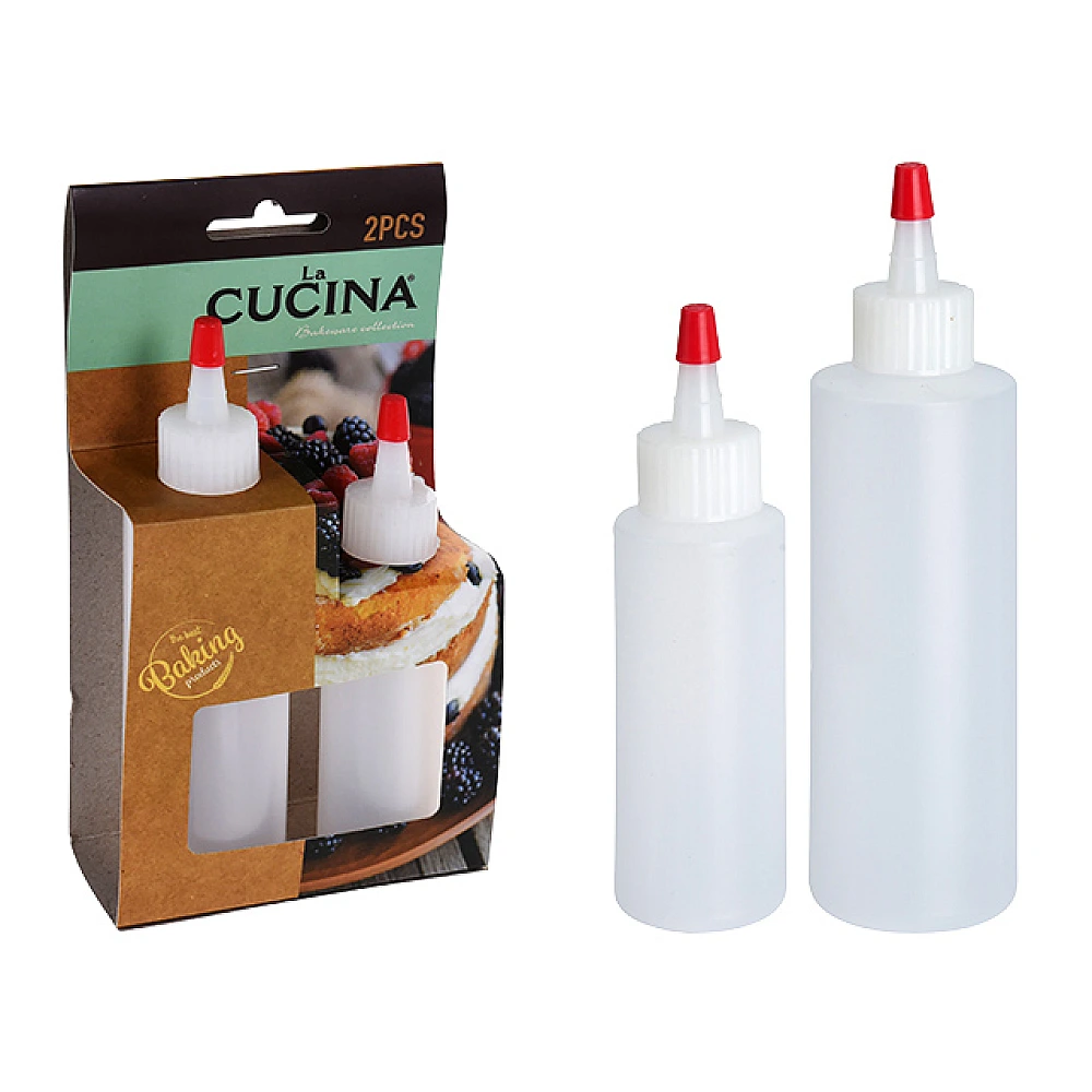 Set sticlute cu forma pentru infrumusetare Cucina 2buc 60/120ml