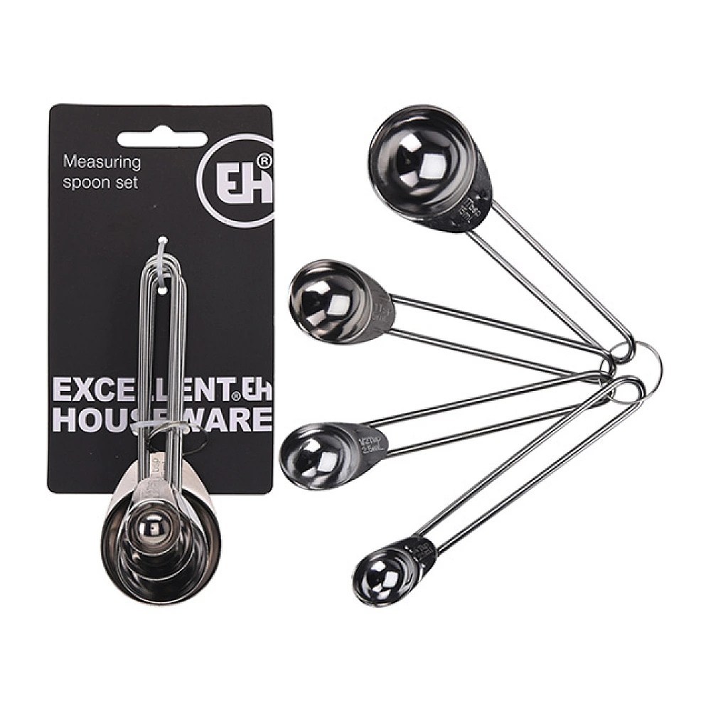 Set linguri de masurare EH 4buc 13cm, inox