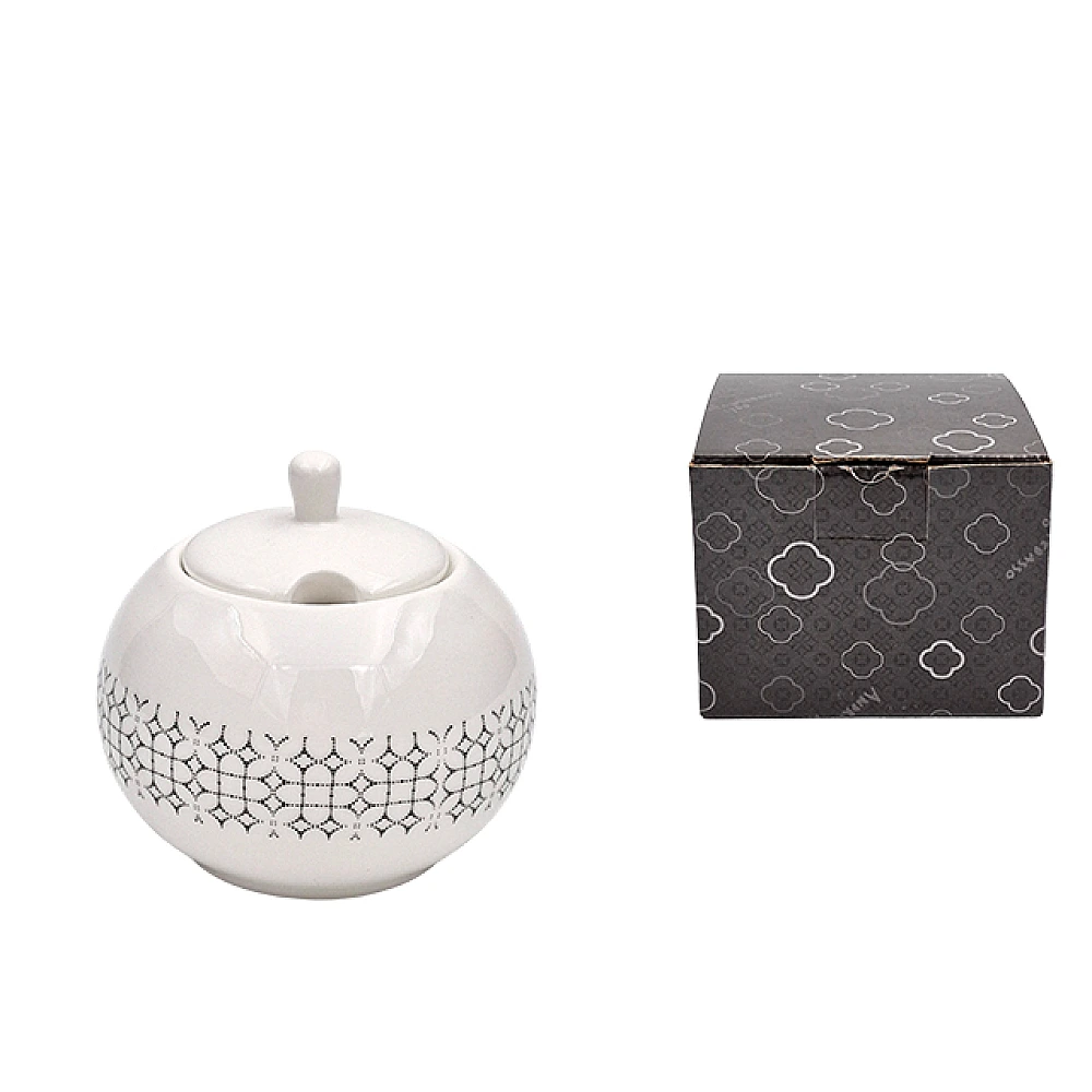 Recipient pentru zahar cu capac AndreaFontebasso 1760 Cosmo Rebus 250 ml