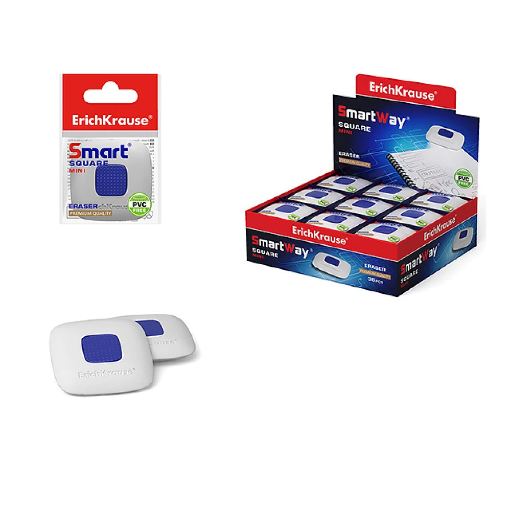  Radiera ErichKrause SmartWayMini Square, patrată