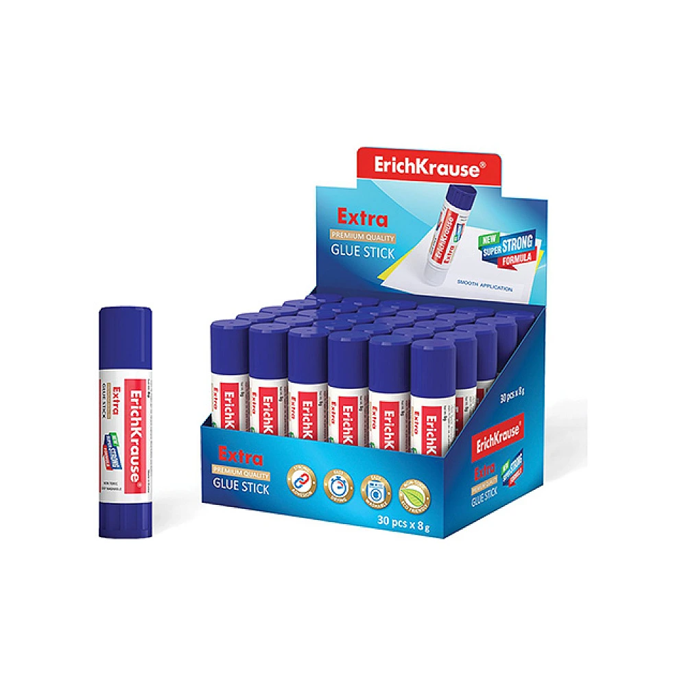 Lipici solid tip creion ErichKrause Extra, 8g 