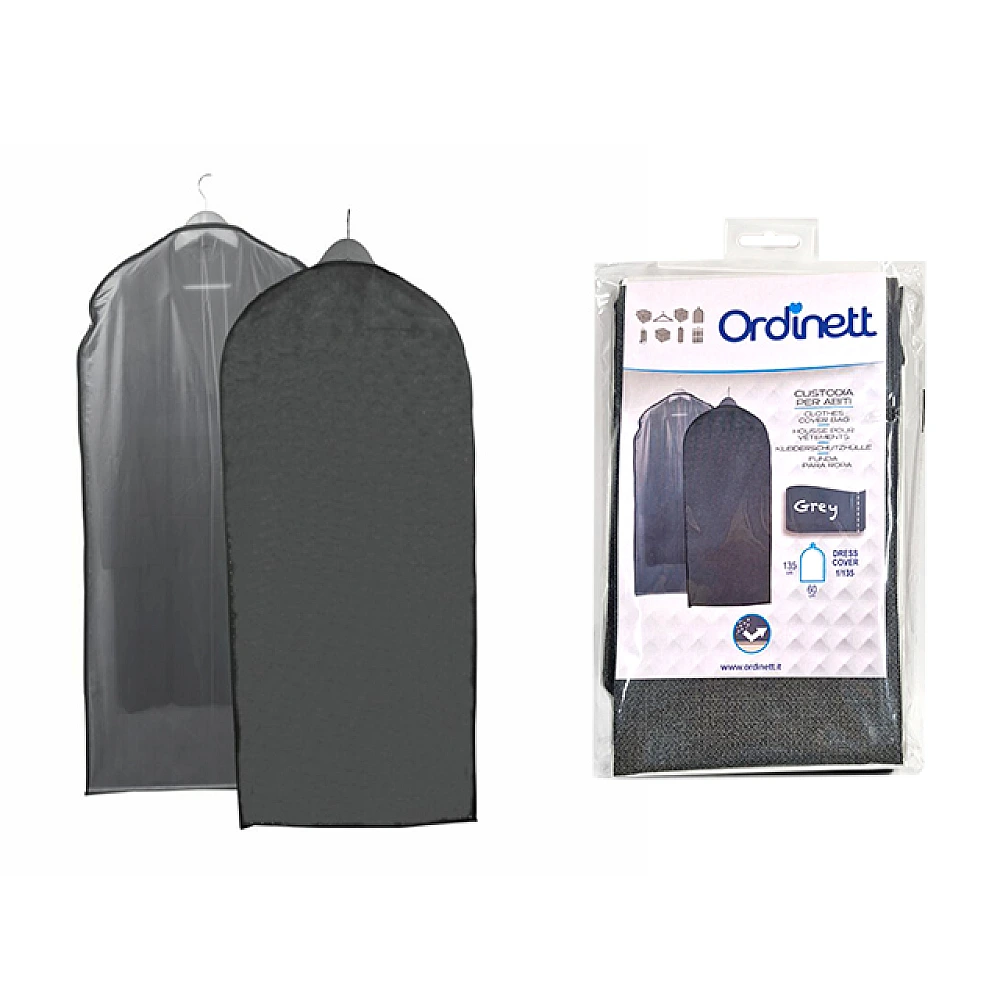 Husă pentru haine Ordinett 60X92cm, transparentă, PE