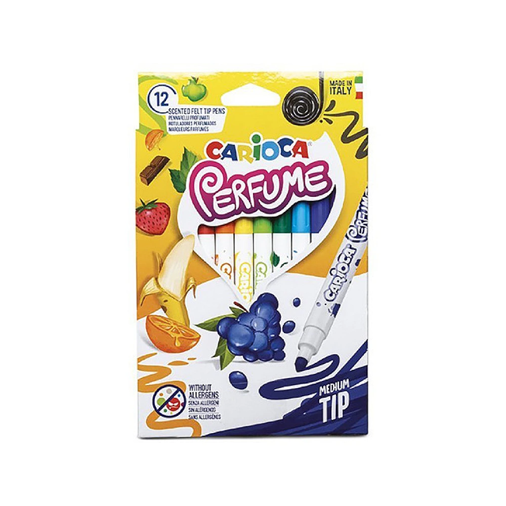 Set carioci 12buc parfumate Carioca Perfume