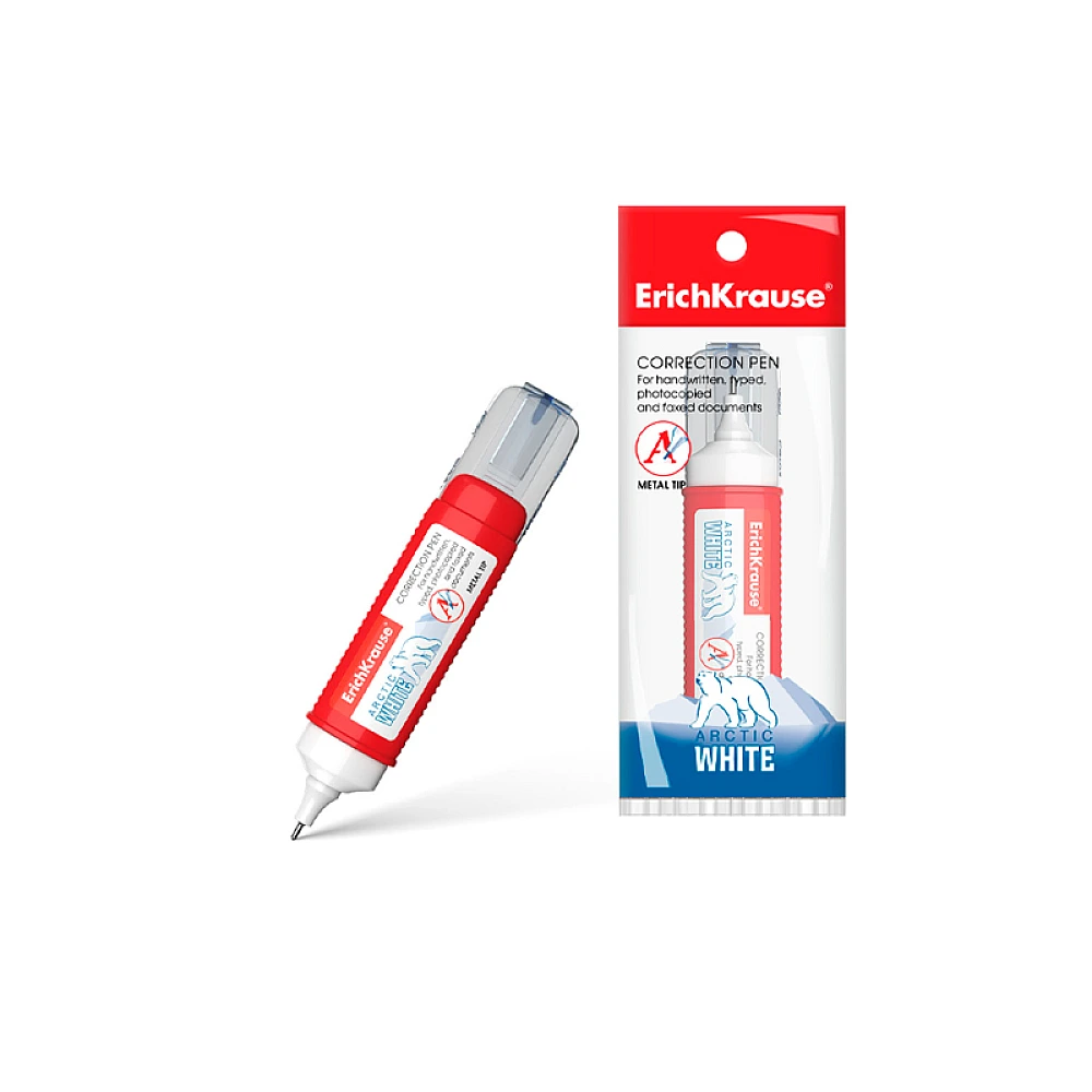 Stilou corector 12ml ErichKrause Arctic, blister