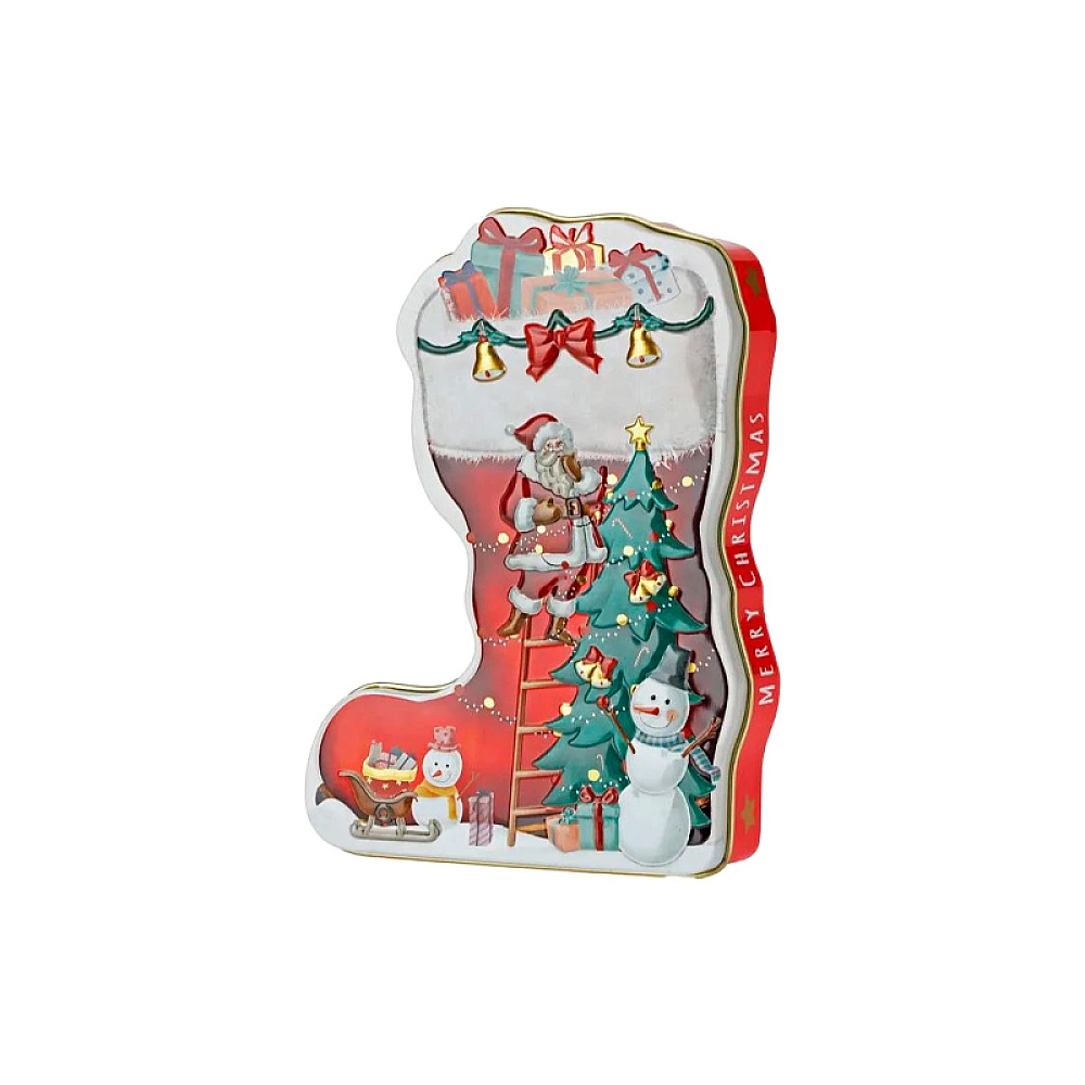 Bomboane de ciocolata 80 g in cutie din metal 