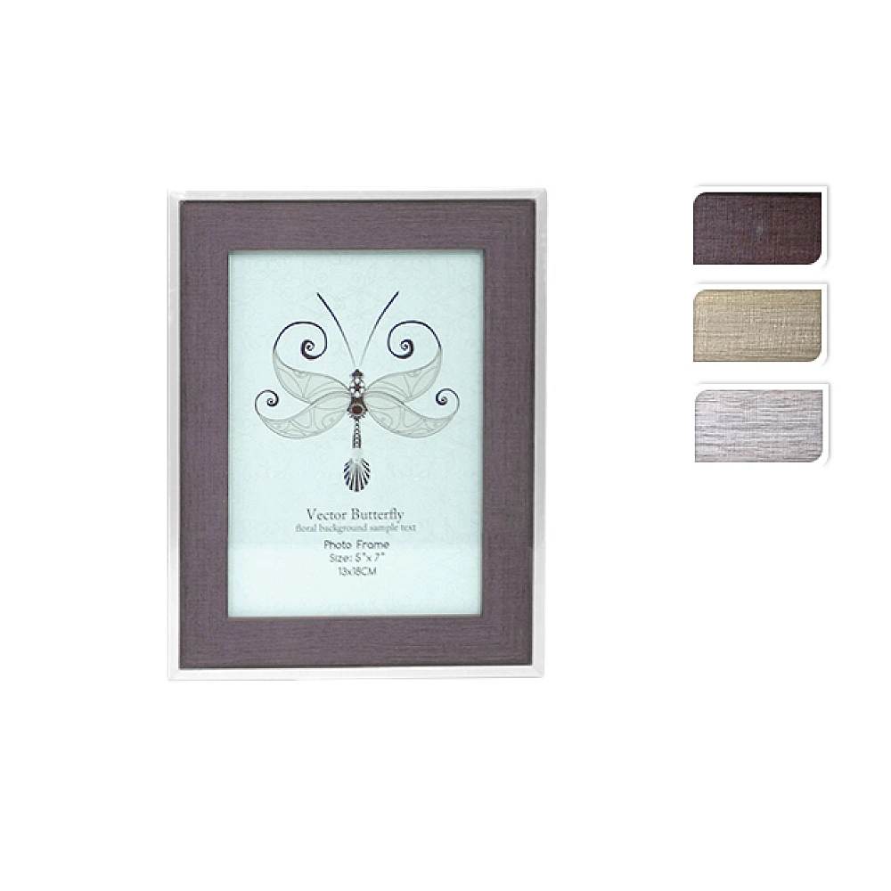 Rama foto din plastic 13X18сm, lata, 3 culori