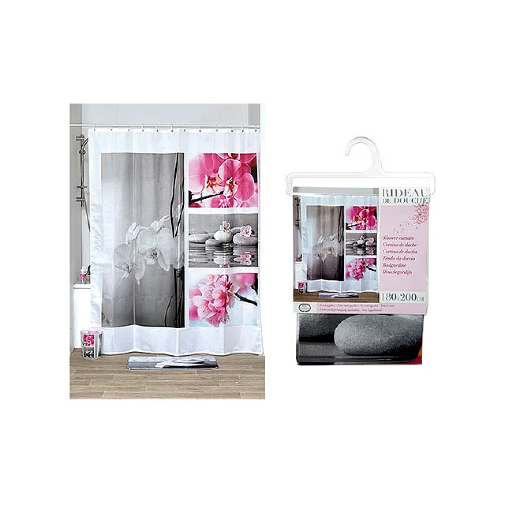 Perdea pentru dus 180X200cm Tendance Lou, poliester