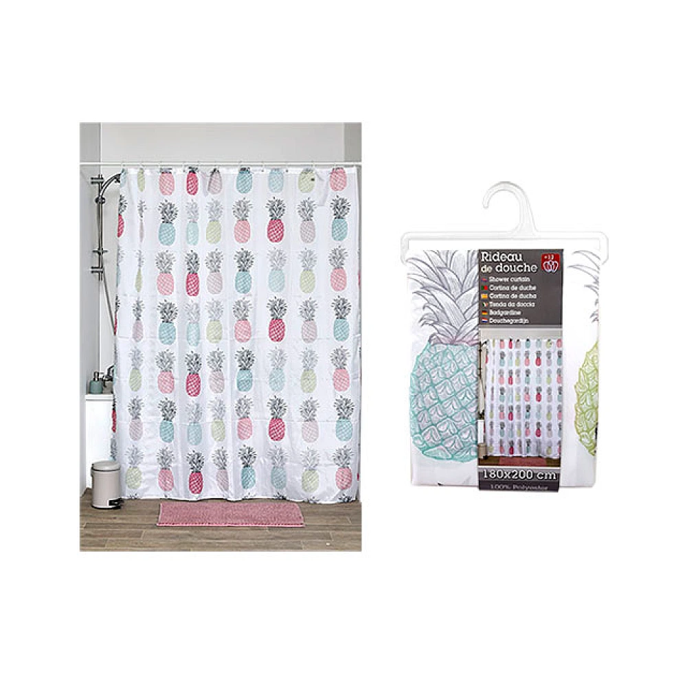 Perdea pentru dus 180X200cm Tendance Salvador, poliester