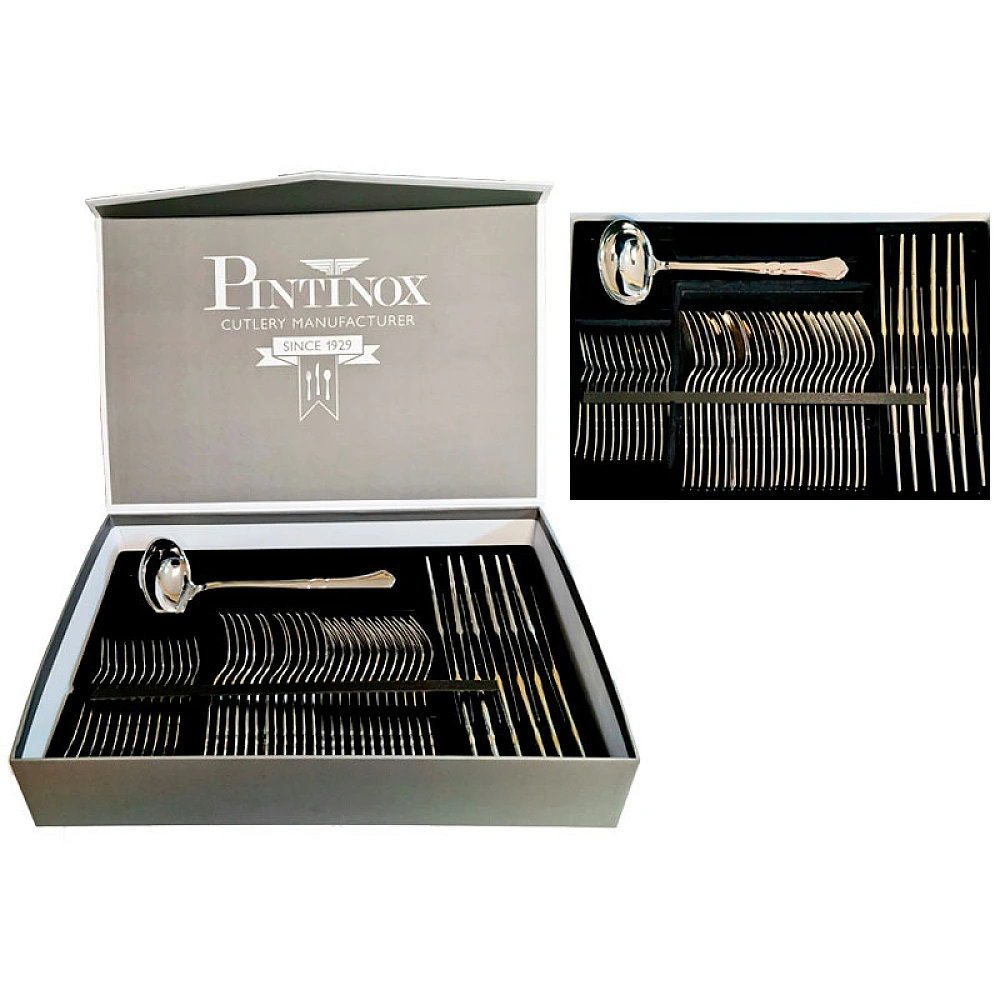 Set 49 de tacâmuri Pinti Settecento, inox