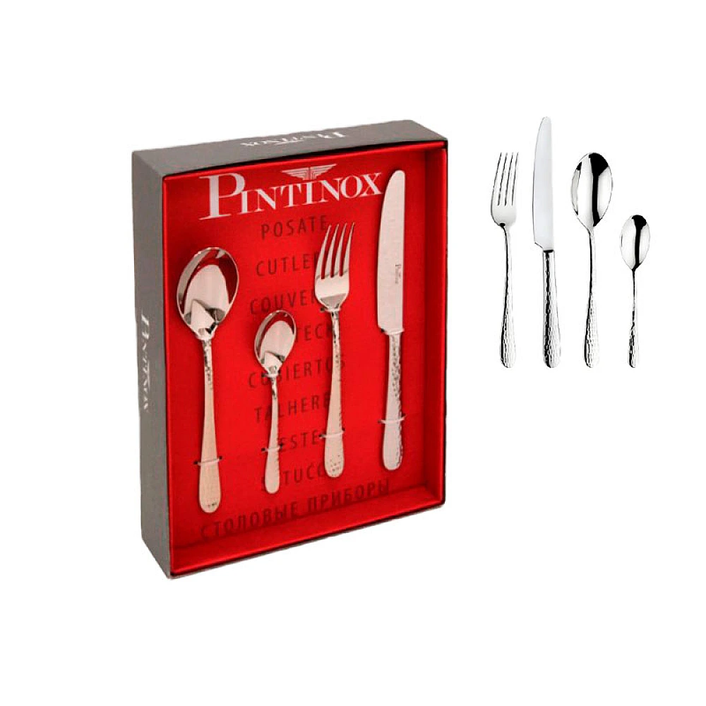 Set 24 de tacâmuri Pinti Luna, inox