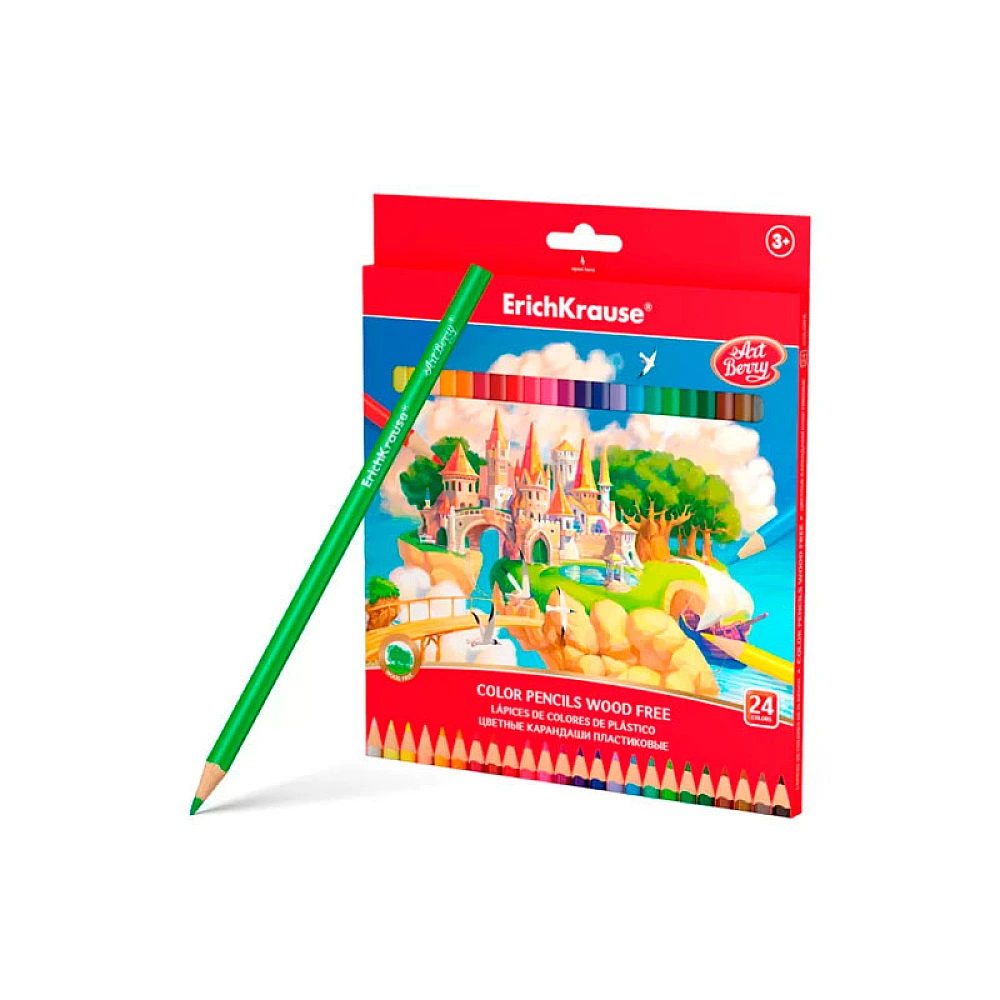 Set de creioane colorate 24buc 