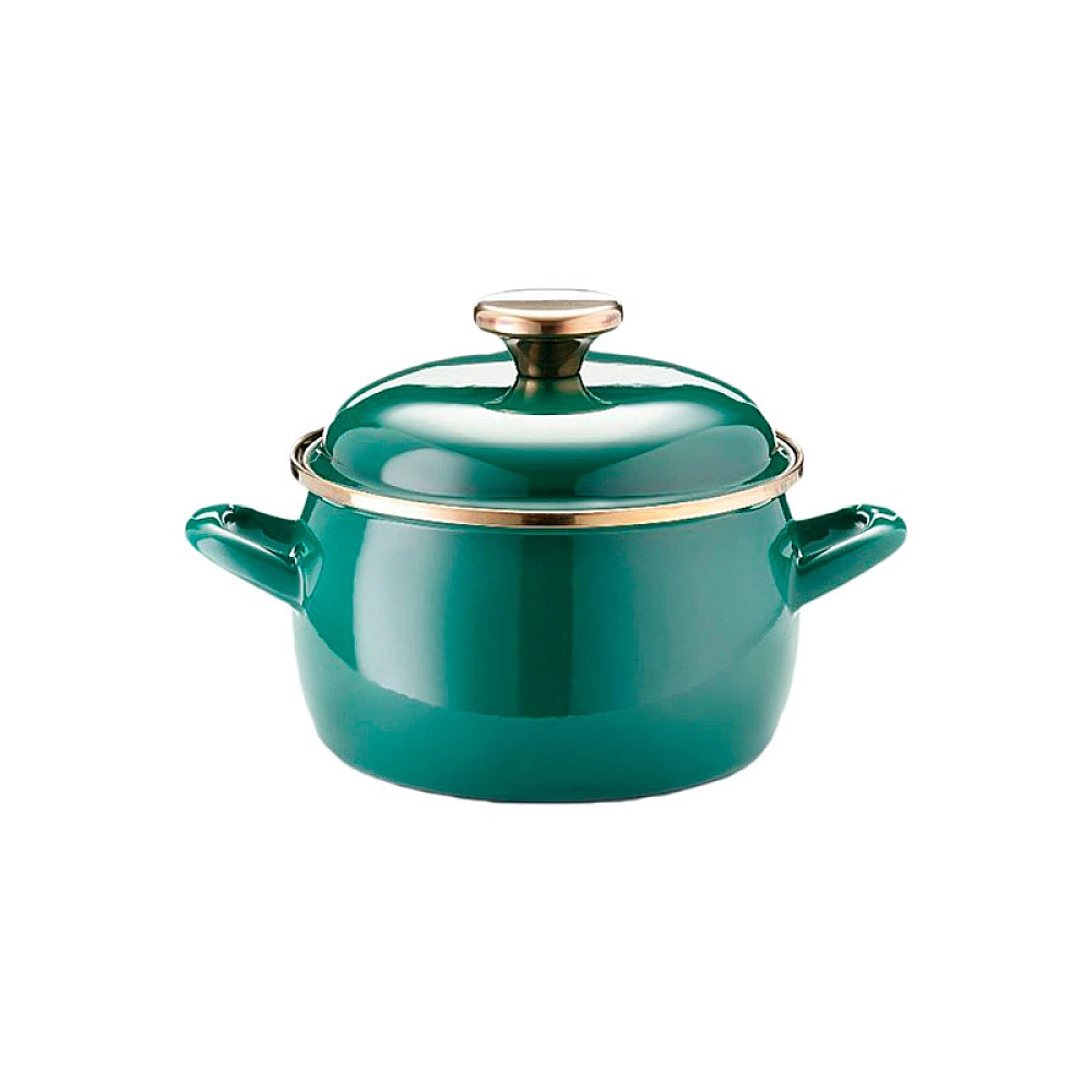 Cratita emailata Solo 16cm, 2.4l, capac din metal