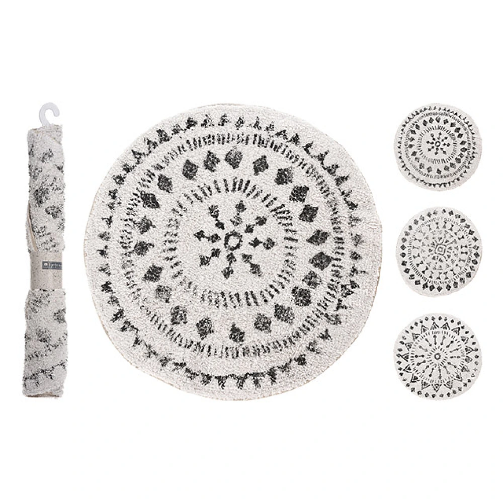 Covoras pentru baie Bathroom, D70cm, bumbac