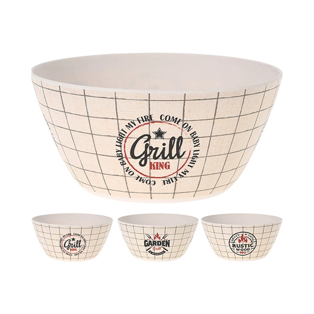 Salatieră EH Grill 25.5cmX11.5cm, din plastic