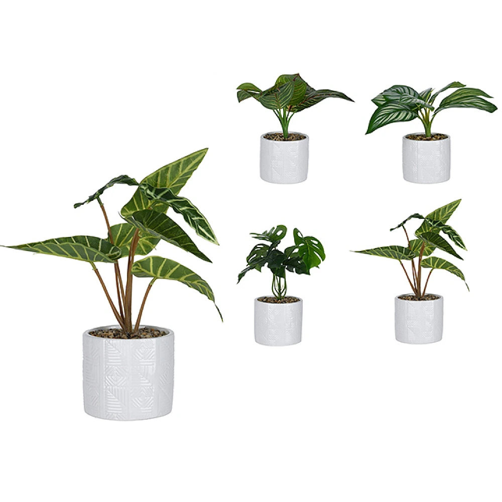 Floare artificiala 25cm, 4 modele