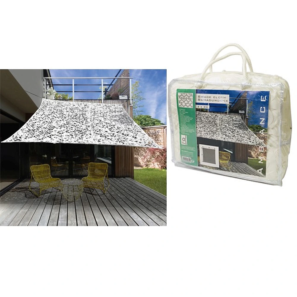 Cort baldachin 3X2m de camuflare, culoarea alba