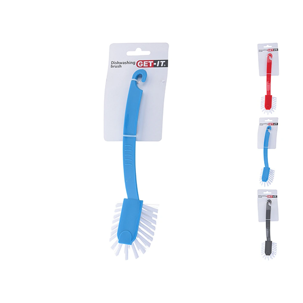 Perie de spalat vesela Get-it, maner lung cu carlig