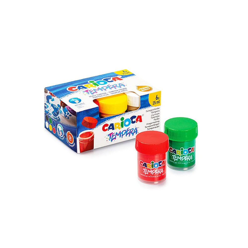 Guasa Carioca Tempera 6buc X 25ml